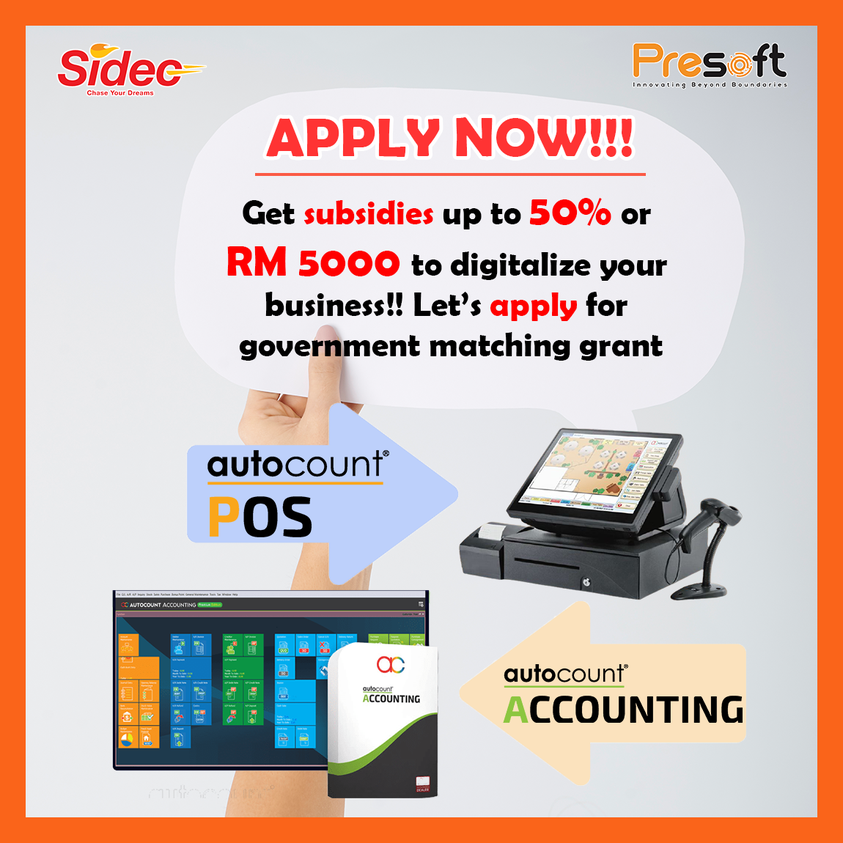 SIDEC’s Selangor SME Digitalisation Matching Grant T&C Updated